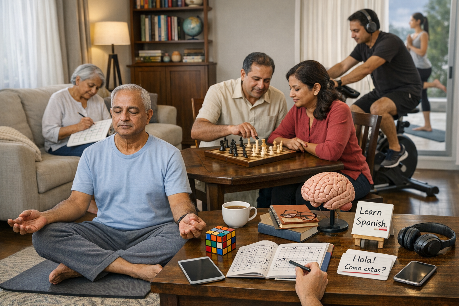 মস্তিষ্কের ব্যায়াম। মস্তিষ্কের ব্যায়ামের উপকারিতা। কিভাবে মস্তিষ্কের ব্যায়াম করতে হয়?