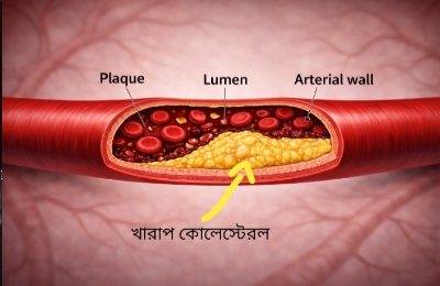রক্তের কোলেস্টেরল কমাবে যেসব খাবার এবং কাজকর্ম।